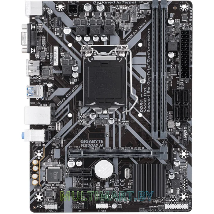 Материнская плата Gigabyte H310M H (rev. 1.1)